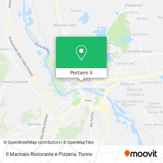 Mappa Il Marinaio Ristorante e Pizzeria