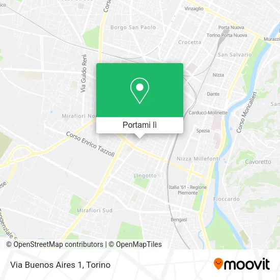 Mappa Via Buenos Aires 1