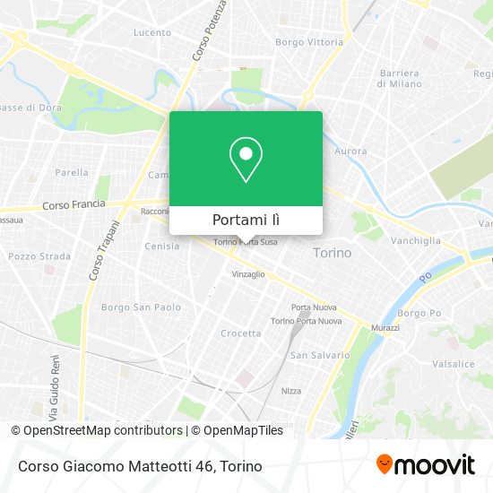 Mappa Corso Giacomo Matteotti 46