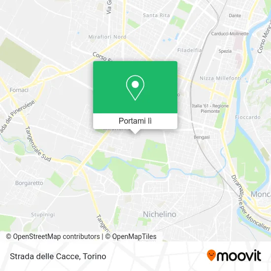 Mappa Strada delle Cacce