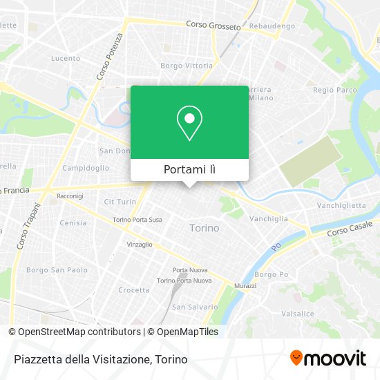 Mappa Piazzetta della Visitazione