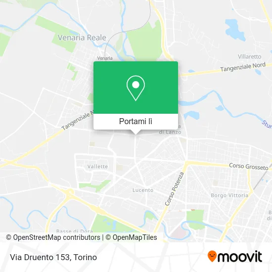 Mappa Via Druento 153
