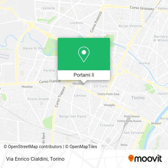 Mappa Via Enrico Cialdini