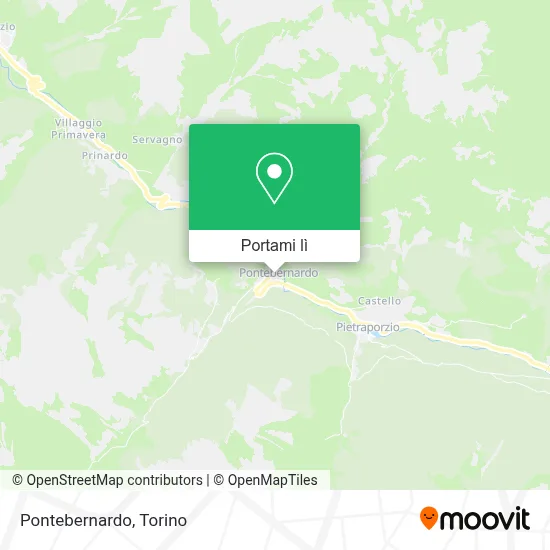 Mappa Pontebernardo