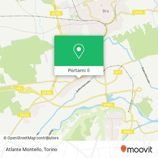 Mappa Atlante Montello