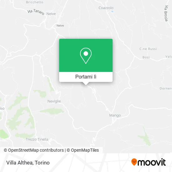 Mappa Villa Althea