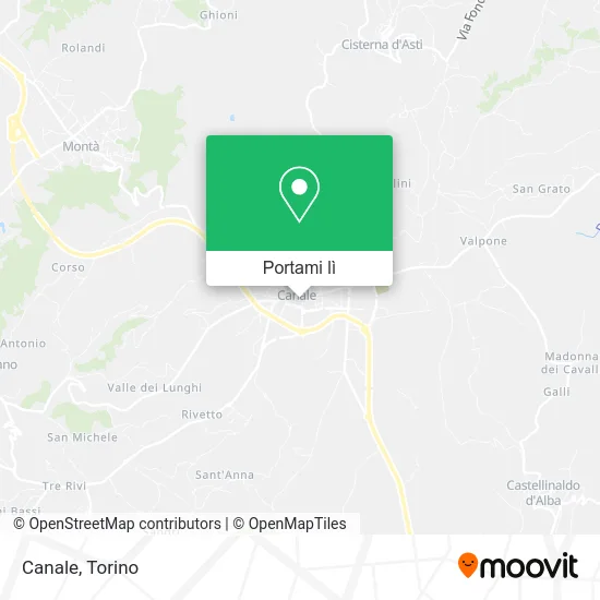 Mappa Canale