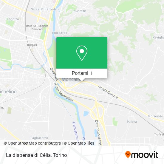 Mappa La dispensa di Célia