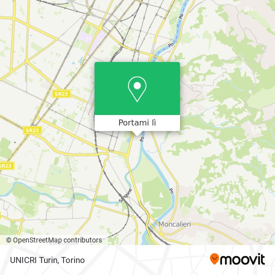 Mappa UNICRI Turin