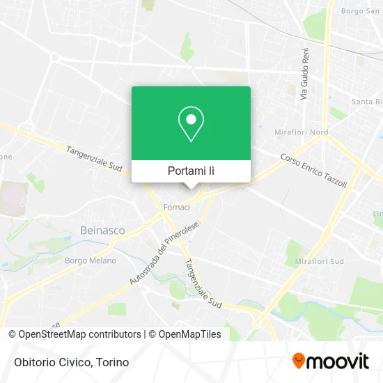 Mappa Obitorio Civico