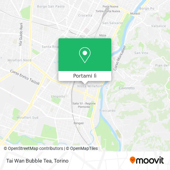 Mappa Tai Wan Bubble Tea