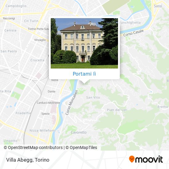 Mappa Villa Abegg