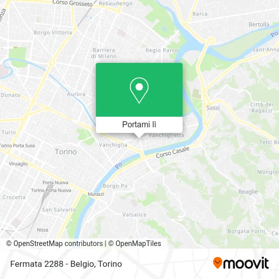 Mappa Fermata 2288 - Belgio