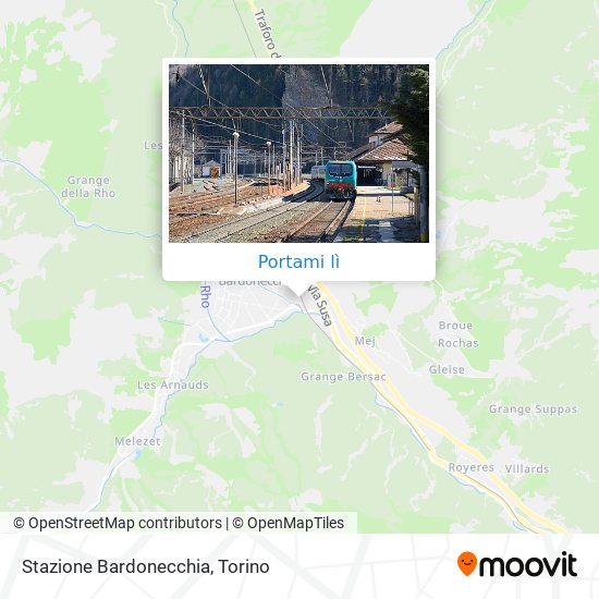 Mappa Stazione Bardonecchia
