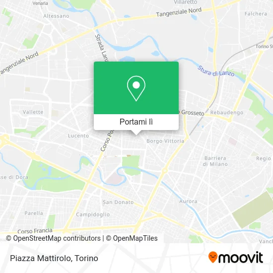 Mappa Piazza Mattirolo