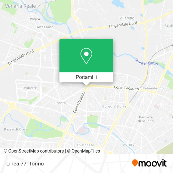 Mappa Linea 77