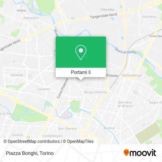 Mappa Piazza Bonghi