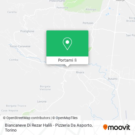Mappa Biancaneve Di Rezar Halili - Pizzeria Da Asporto