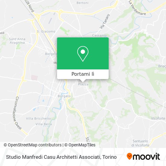 Mappa Studio Manfredi Casu Architetti Associati