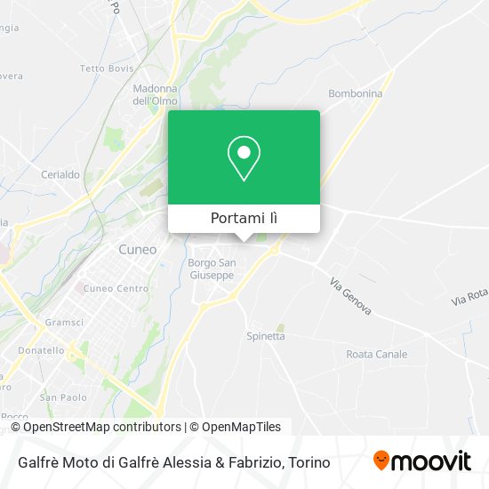 Mappa Galfrè Moto di Galfrè Alessia & Fabrizio