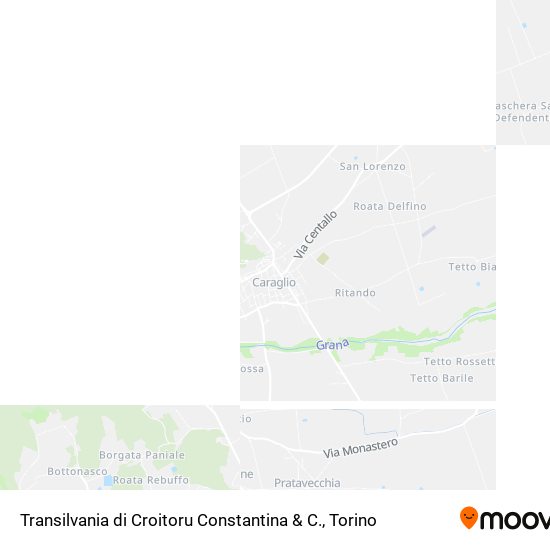 Mappa Transilvania di Croitoru Constantina & C.