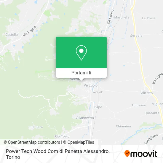 Mappa Power Tech Wood Com di Panetta Alessandro