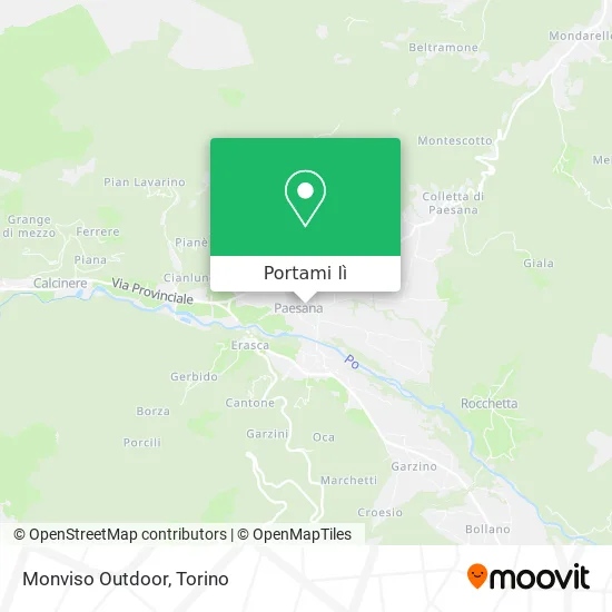 Mappa Monviso Outdoor