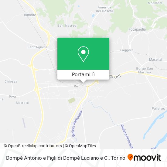 Mappa Dompè Antonio e Figli di Dompè Luciano e C.