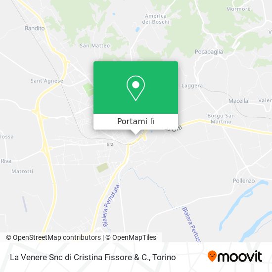 Mappa La Venere Snc di Cristina Fissore & C.