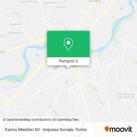 Mappa Kairos Mestieri Srl - Impresa Sociale