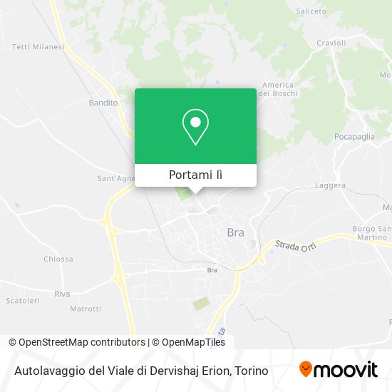 Mappa Autolavaggio del Viale di Dervishaj Erion