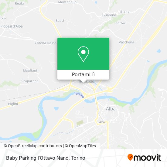 Mappa Baby Parking l'Ottavo Nano