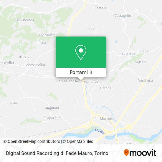 Mappa Digital Sound Recording di Fede Mauro