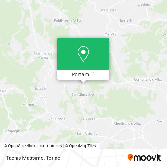 Mappa Tachis Massimo