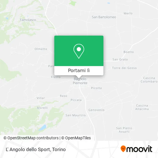 Mappa L' Angolo dello Sport