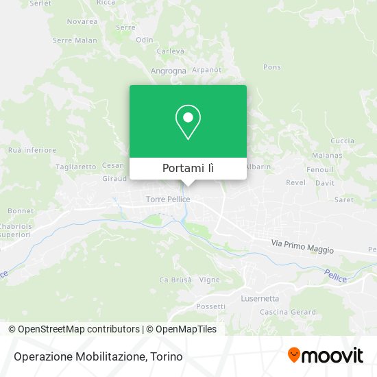 Mappa Operazione Mobilitazione