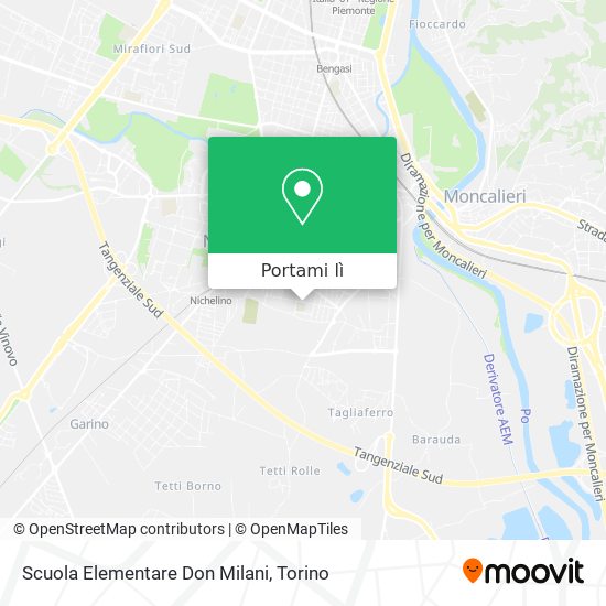 Mappa Scuola Elementare Don Milani