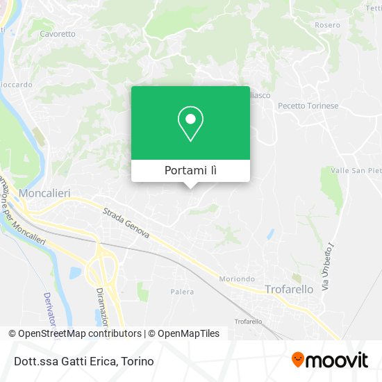 Mappa Dott.ssa Gatti Erica