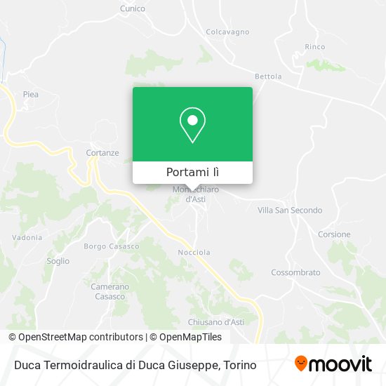 Mappa Duca Termoidraulica di Duca Giuseppe