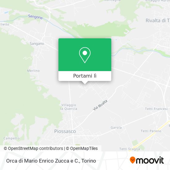 Mappa Orca di Mario Enrico Zucca e C.