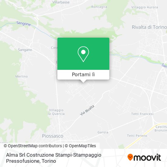 Mappa Alma Srl Costruzione Stampi-Stampaggio Pressofusione