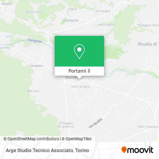 Mappa Arge Studio Tecnico Associato