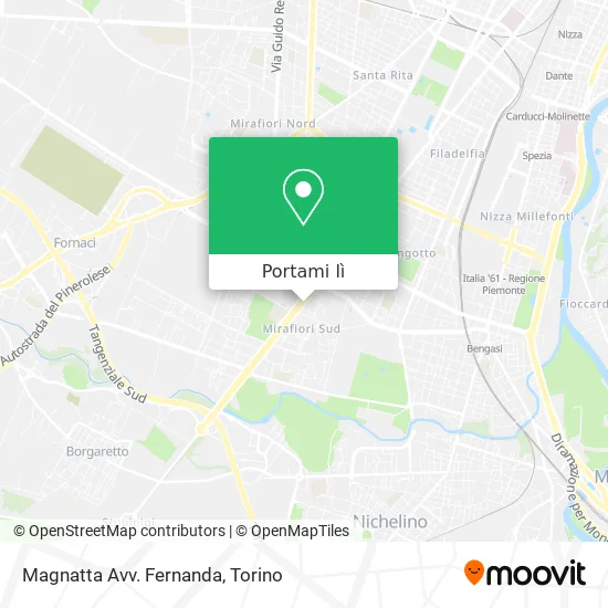 Mappa Magnatta Avv. Fernanda