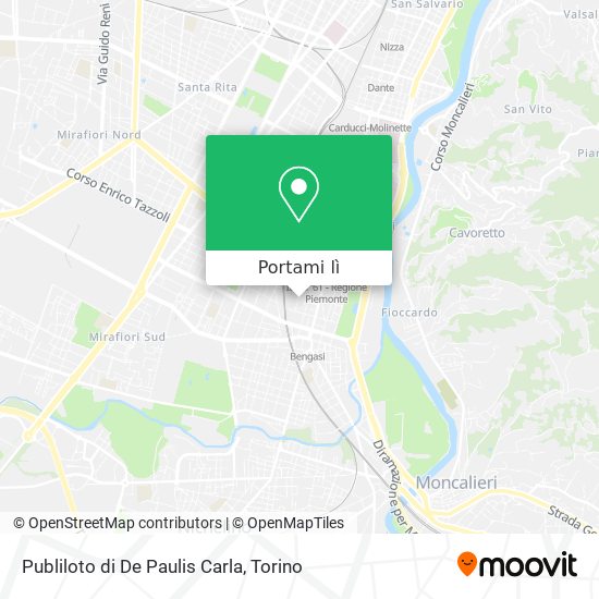 Mappa Publiloto di De Paulis Carla