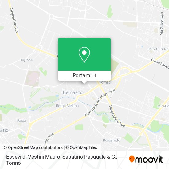 Mappa Essevi di Vestini Mauro, Sabatino Pasquale & C.