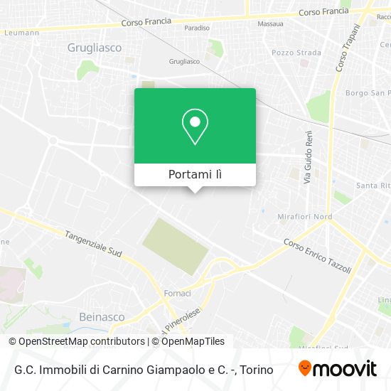 Mappa G.C. Immobili di Carnino Giampaolo e C. -