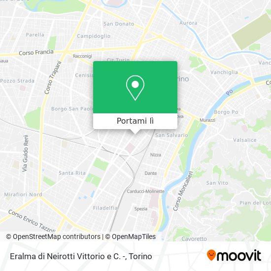 Mappa Eralma di Neirotti Vittorio e C. -