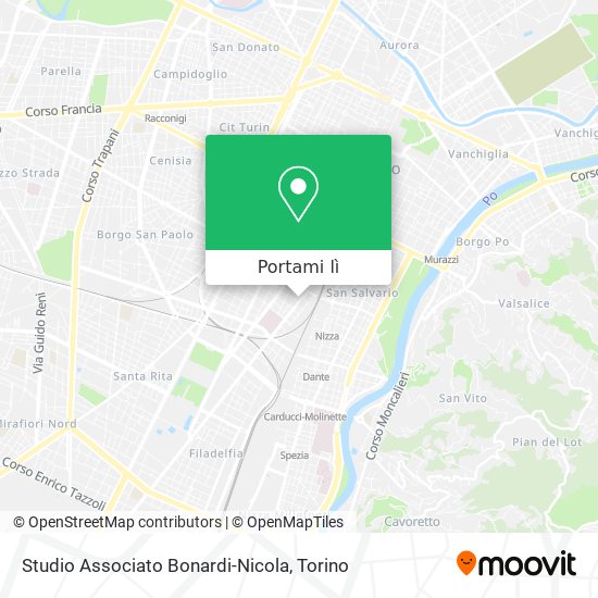 Mappa Studio Associato Bonardi-Nicola