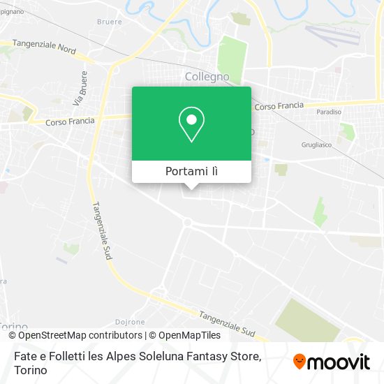 Mappa Fate e Folletti les Alpes Soleluna Fantasy Store