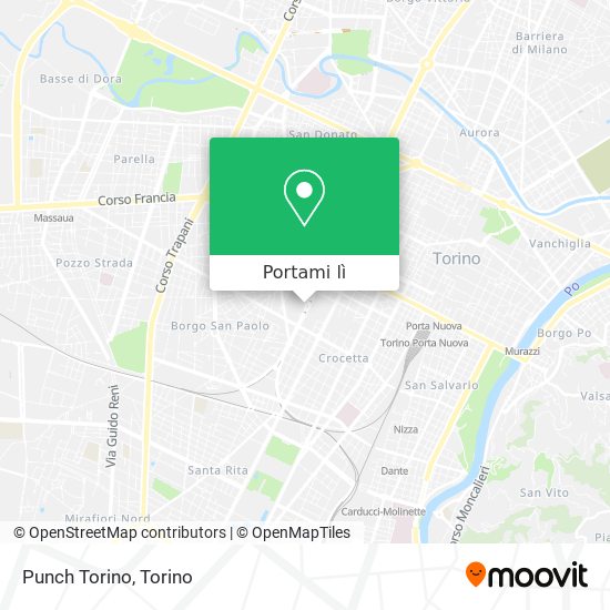 Mappa Punch Torino